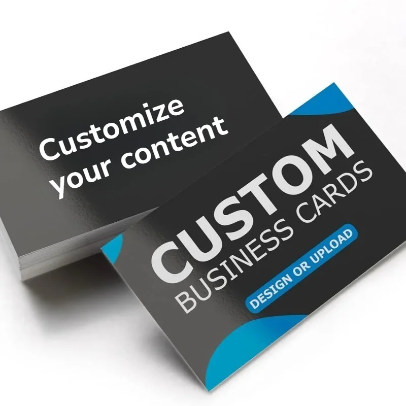 

200 Pcs Small Batch Customized Business Cards Personalized Printing and Fast Printing