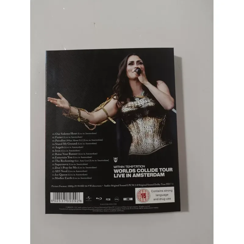 Blu-ray Disc The Essence of Seduction World Collision Tour Amsterdam Live Wor