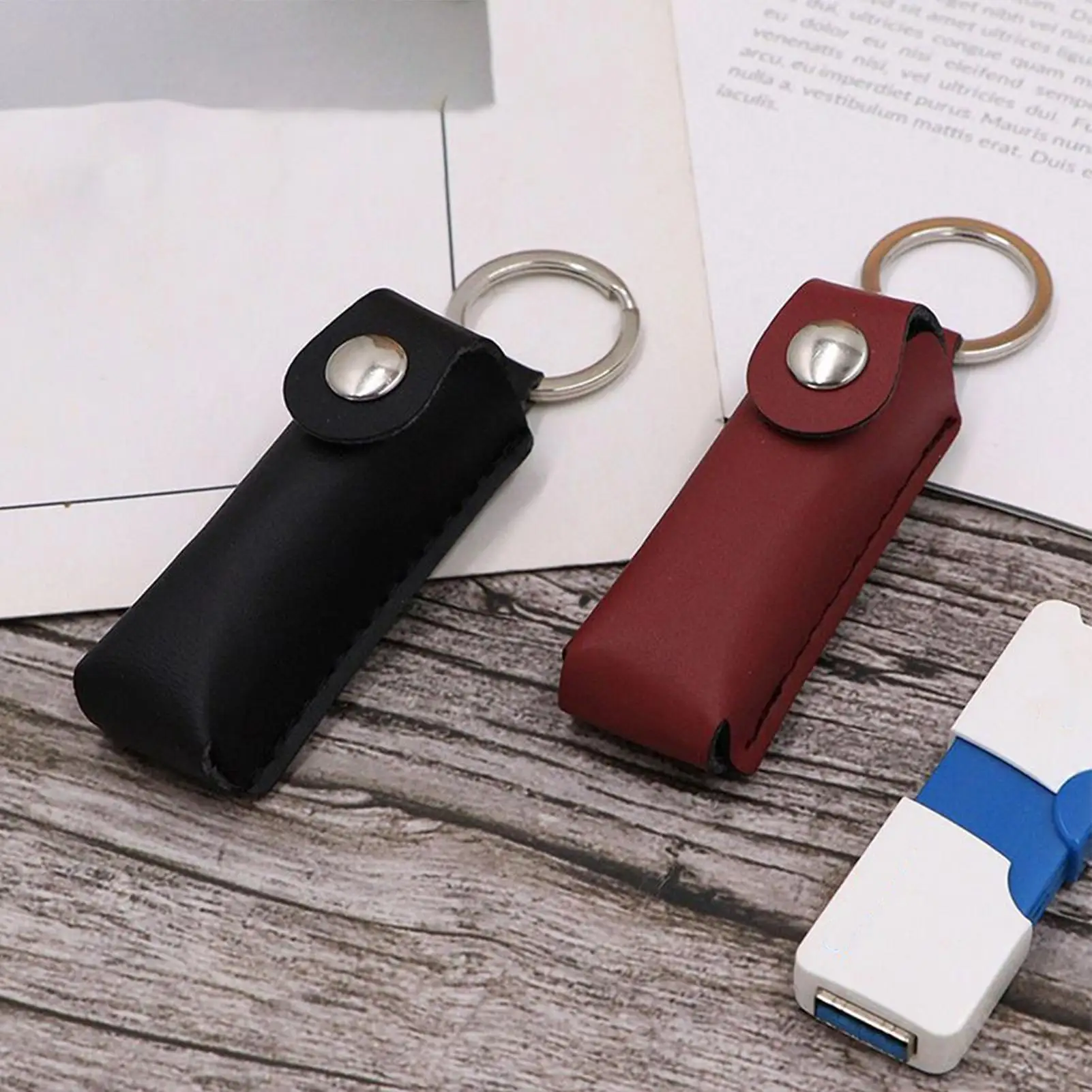 Flash Drive Holder Thumb Flash Drive Holder USB Storage Holder Anti-Lost Storage Bag for Desk Photographers Card Reader Backup
