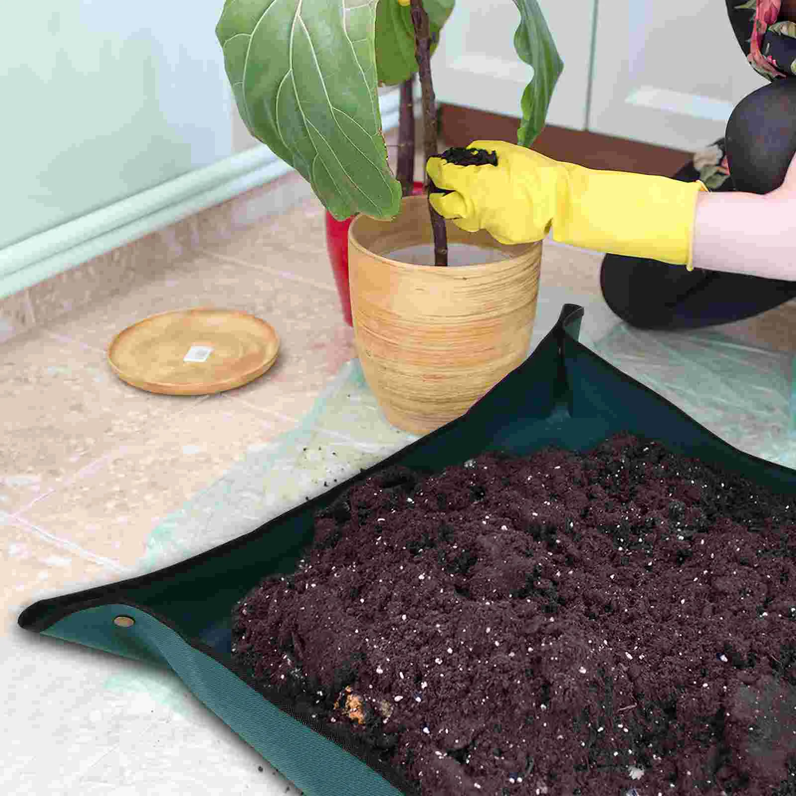 Planten Indoor Tuinmat Oppotten Planten Voor Dekzeil Tuinbenodigdheden Bodemkussen Kind