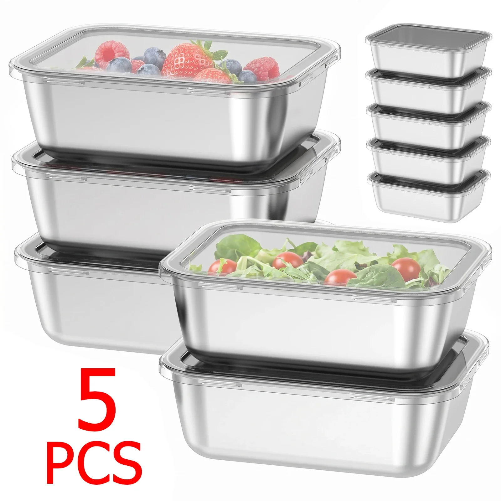 conjunto-de-5-recipientes-de-aco-inoxidavel-com-tampa-transparente-hermeticos-e-a-prova-de-vazamentos-caixa-de-almoco-quadrada-para-refrigerador