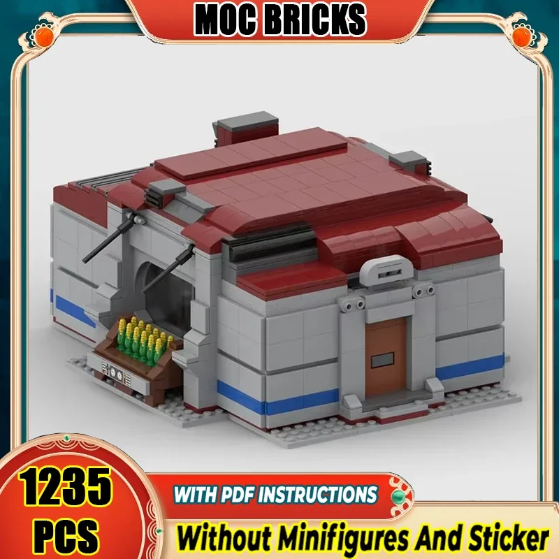 Popolare Star Movie Modello Moc Mattoni da costruzione Coruscaner House Tecnologia Blocchi modulari Regali Giocattoli di Natale Set fai da te Assemblaggio