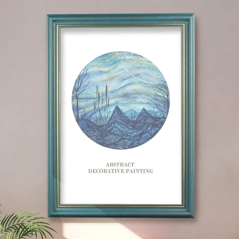 Nordic large photo frame wall-mounted picture frame simple table setting frame Decorative picture coquette decor Decoration