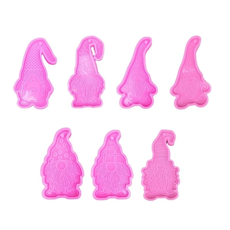 Silicone Mold for DIY Keychain Necklace Charms Epoxy Resin Jewellery Making