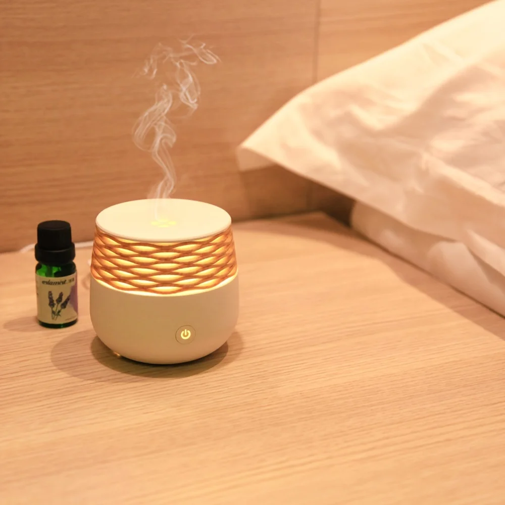 1 ชิ้นแบบพกพา Cool Mist Humidifier, 1.01 ออนซ์ Cool Air Humidifier, ไฟ LED, Anion Ultrasonic Wave, Desktop Humidifier, ห้องสํานักงาน