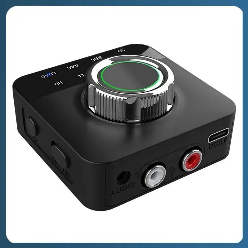 

Y22A-MR230PRO Hi-Res HD Bluetooth аудиоприемник операционный усилитель 3D беспроводной адаптер динамика выход 3,5 мм