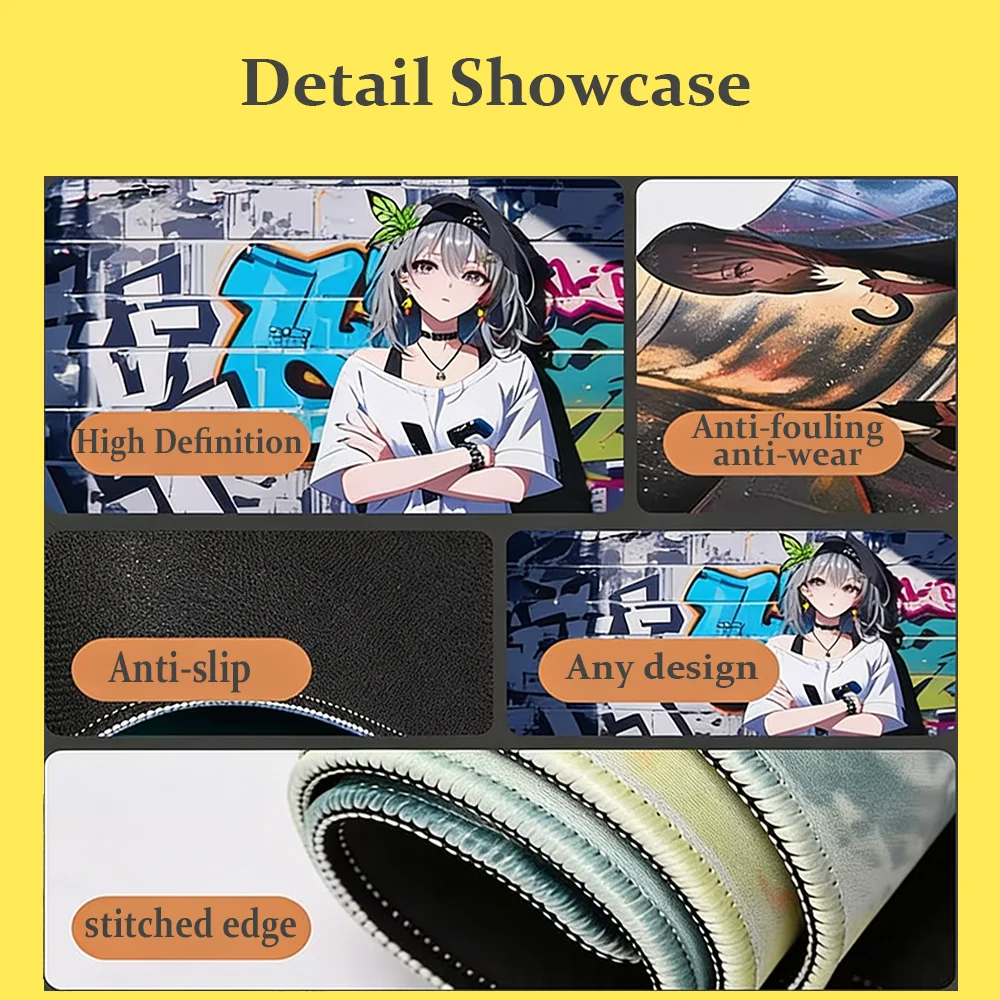 Custom MTG Playmat Gaming Mouse Pad Print Diy Large TCG Personalized Playmat Customized Mat Size Gamer Magic Card Mat view 3