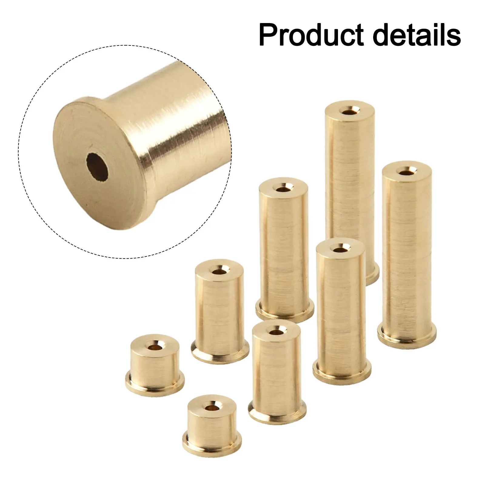 8PCS for Golf Club Weight Elements for 0.33 Inch Head Applications with 2g 4g 6g 8g Brass Nails to Optimize Club Performance
