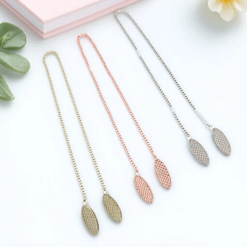 

3pcs Napkin Clips Chain Zinc Alloy Heavy Duty Alligator Clips Adults Bib Holder Durable Rustproof Clothes Protection Grease