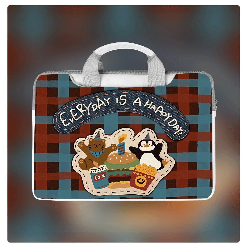 

Cartoon Animal Laptop Bag Laptop Sleeve Laptop Protective Case for Macbook Case 13 14 15 12 Inch Macbook Air Asus Lenovo Huawei