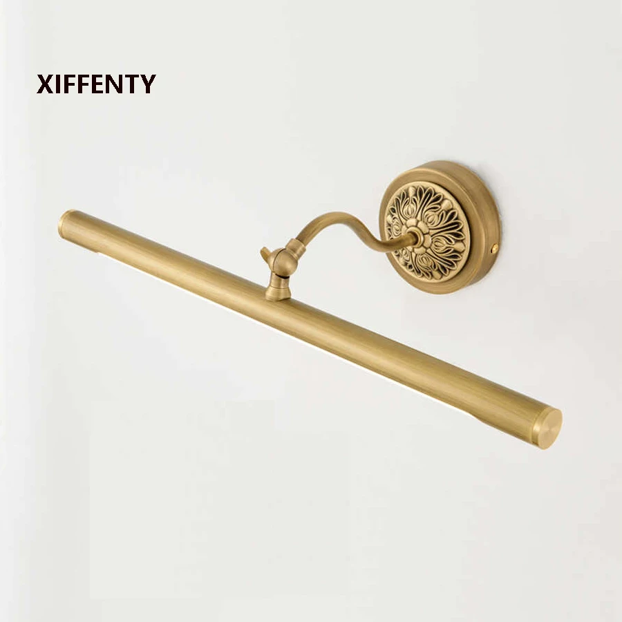 

LED Bronze Mirror Front Light Bathroom Wall Light Bathroom Lamp Waterproof Washing Table Makeup Wall Lamp