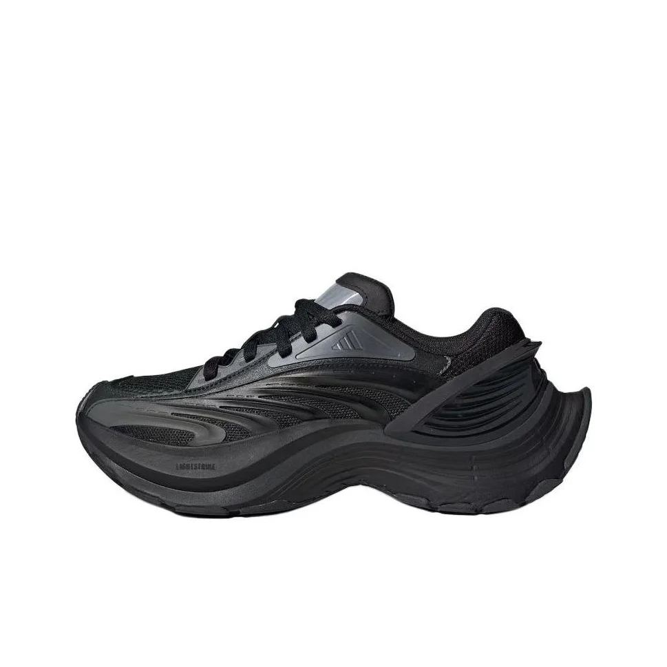 Adidas FOS XLG MTW Textile, chaussures de course basses en cuir artificiel pour augmenter la hauteur, unisexe, noir