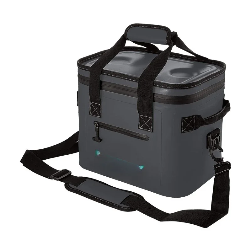 

Fashion Daily Insulation Lunch Food Can Cooler Bag Freezer Box Portable Soft Cooler Waterproof