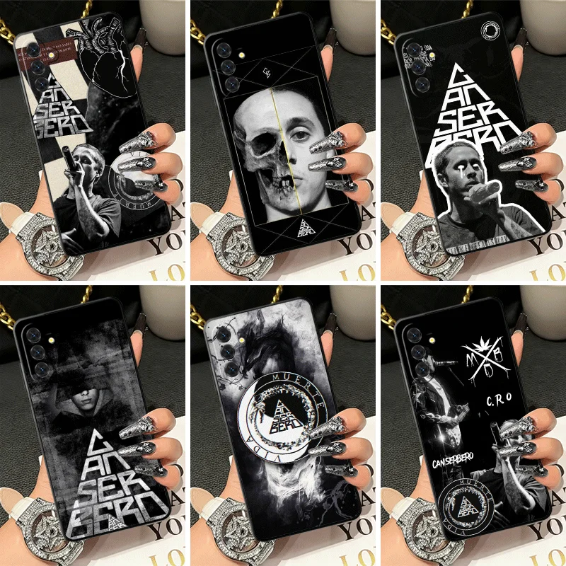 Funda de Silicona Suave para Teléfono Samsung A17 A16 A15 A14 A13 Residente C-Canserbero Shell A57 A56 A55 A54 A53 A37 A36 A27 A26 A35 A2