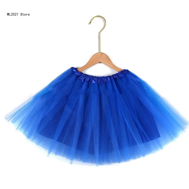 Women's Tutu Skirt 4 Layered Tutu Skirt Classic-Elastic Skirt Princess Skirt Halloween Costumes Ballet Skirt for Dance