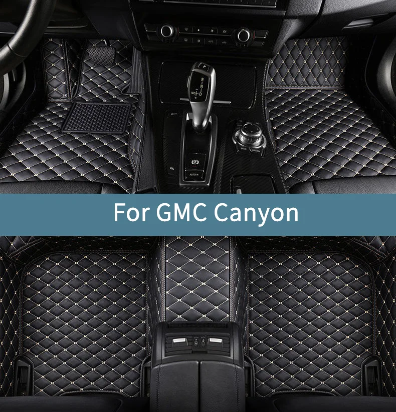 

Автомобильные коврики для GMC Canyon 2020 2021 2022 2023 2024 2025 2026 Кожаные коврики для автомобилей Полный комплект