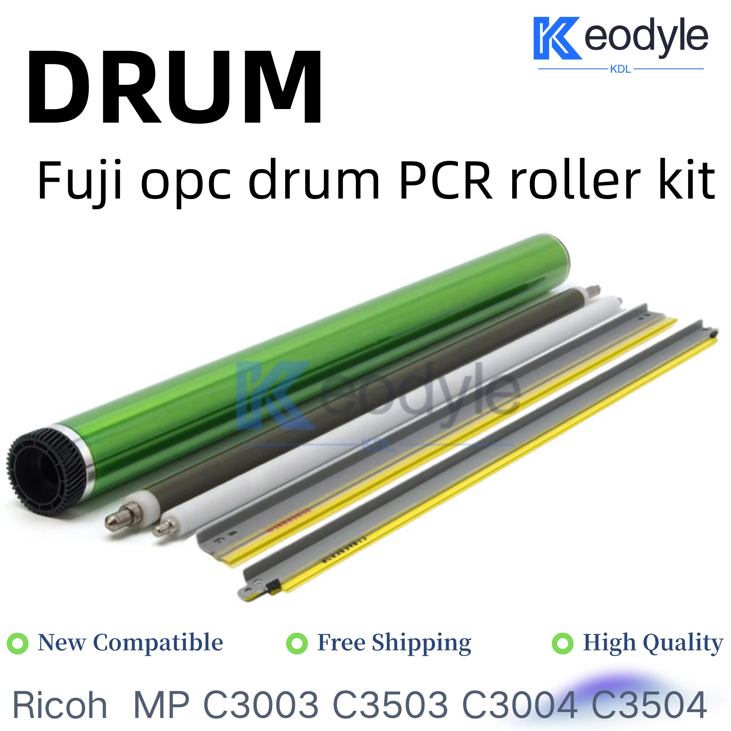 Fuji OPC Drum Unit Drum Cleaning Roller Blade PCR Roller For Ricoh MP C3003 C3503 C3004 C3504 C4503 C5503 C4504 C5504 C6004