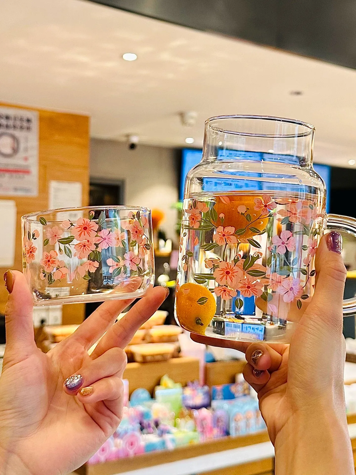大容量ガラスカップ、ハンドルと蓋付き、オフィス用、飲料水用、耐熱、家庭用、手作り、ホロシリカガラス