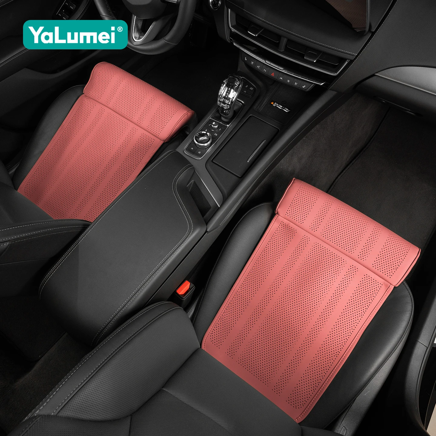 For Chevrolet Captiva Onix Cruze Camaro Volt Bolt Trax Malibu Spark Tahoe Equinox Aveo Lacetti TRACKER Car Seat Leg Support Mat