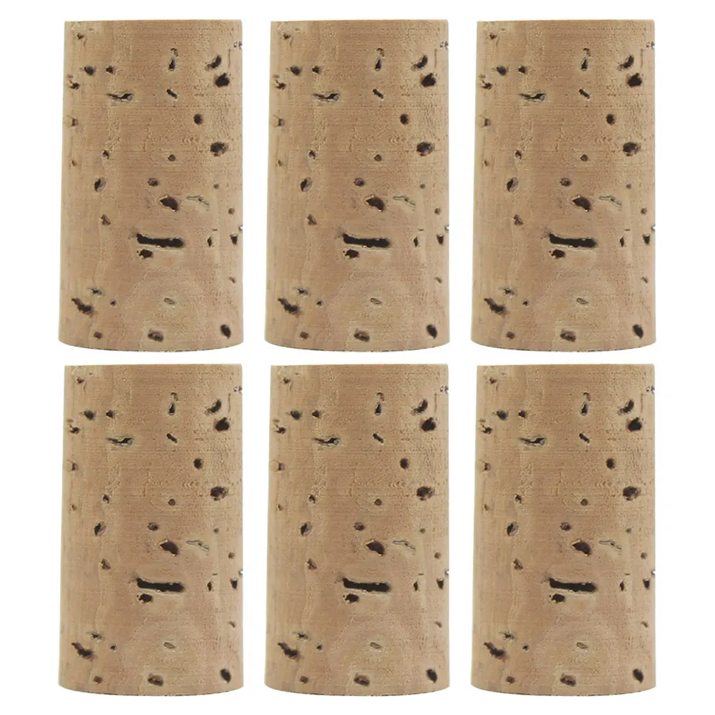 

6 Pcs Flute Cork Stopper Replacement Natural Flutes Bung Plug for Headjoint Seal
