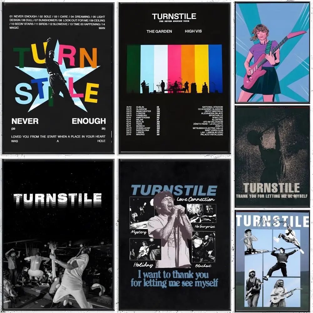 Póster T-Turnstile. Los pósteres clásicos y las impresiones de arte para pared son adecuados para salas de estar, dormitorios y bares.