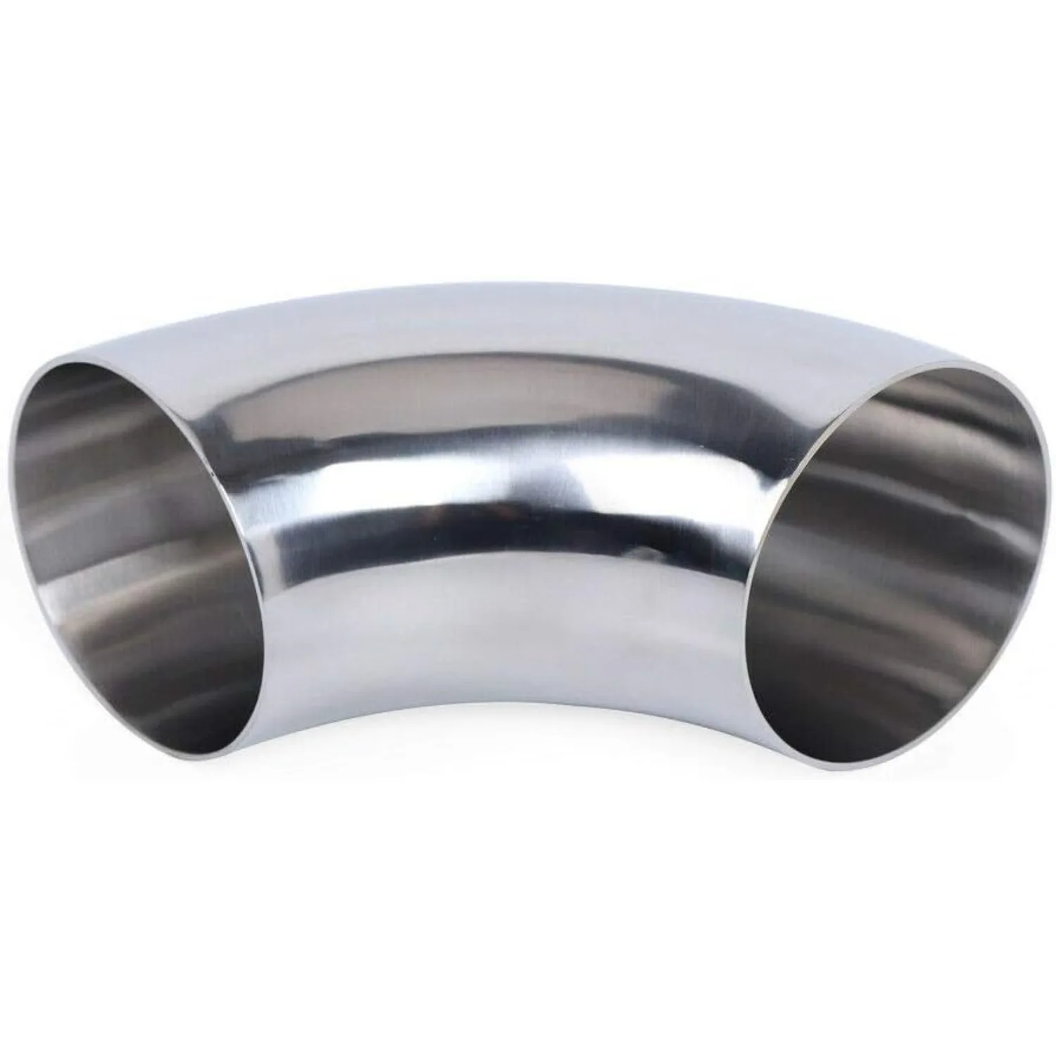 تركيب أنابيب الكوع لحام صحي 102 مم - ملحقات أنابيب الكوع لحام من الفولاذ المقاوم للصدأ مخزون أمريكي عالي التكلفة وعملية #3