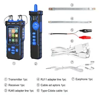 NOYAFA NF-8508 Network Cable Tester  Digital Rechargeable Network Line Finder Wire Tracker PoE Checker Optical Wire Meter