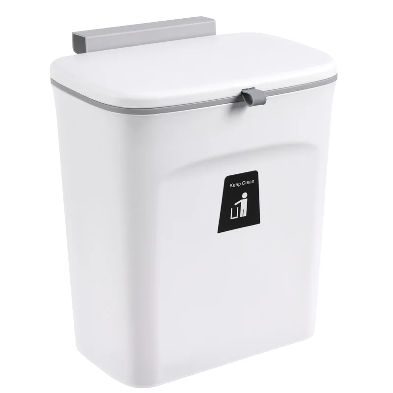 Desktop Trash Can Rubbish Bin Kitchen and Household Goods Transfer Bucket Garbage Cans Home Accessories Wastebasket Dustbin