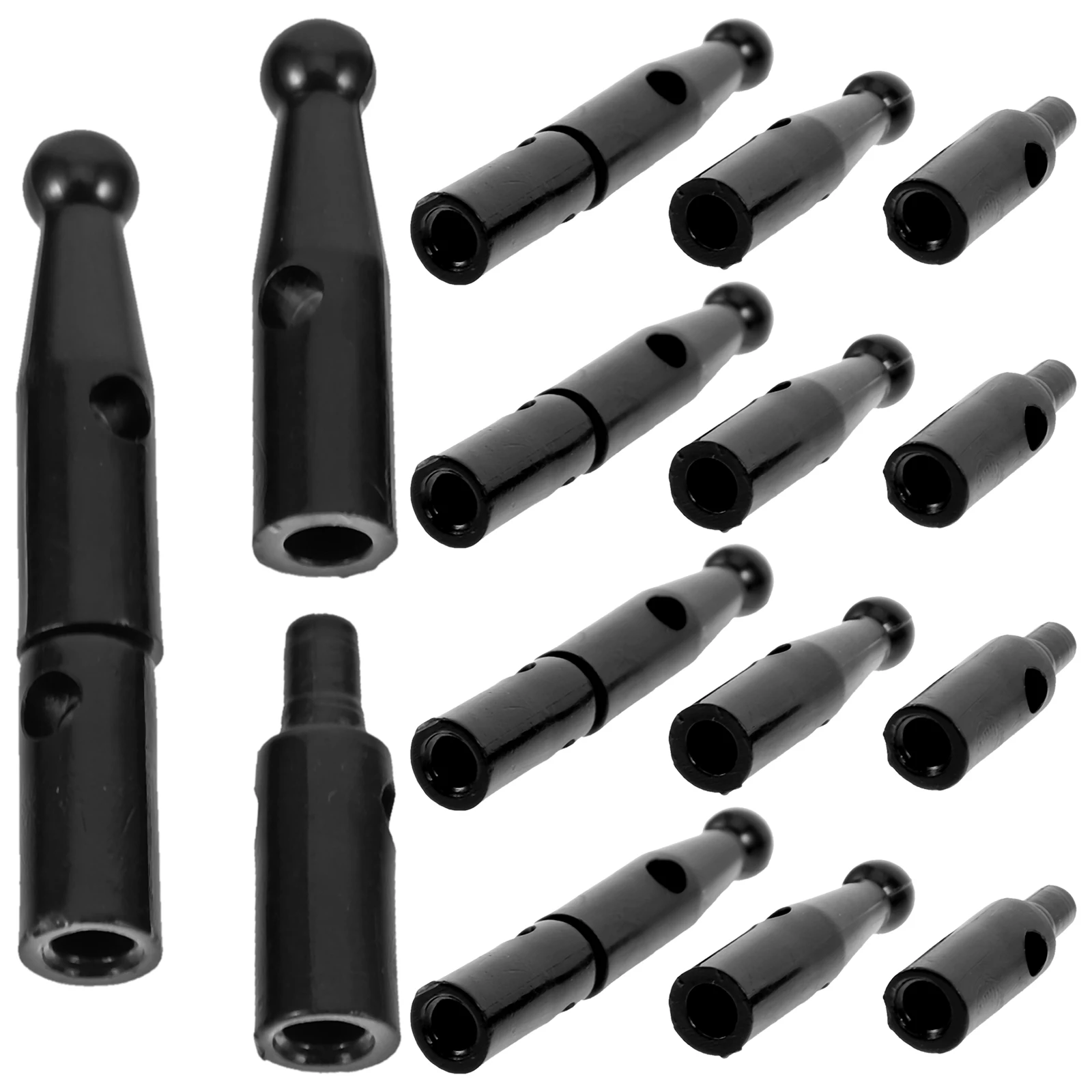 

10pcs Umbrella Tail Beads Replacement Straight Small Beads For Outdoor Umbrella Repair Durable Components Decorative Bone Covers