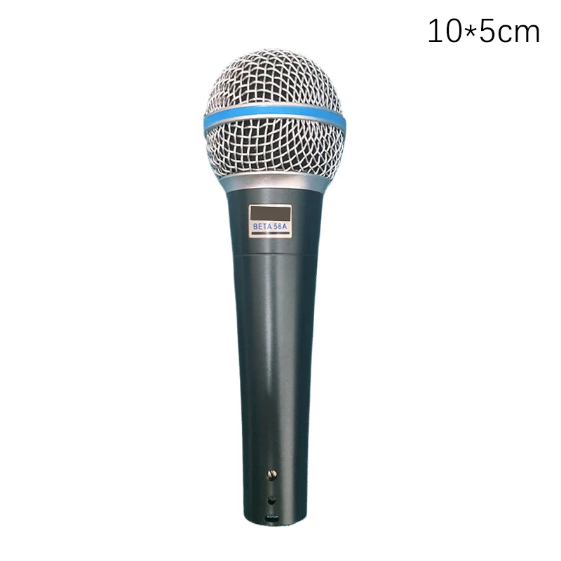 BETA 58A micrófono dinámico supercardioide para cantar en escenario, micrófono profesional con cable para Karaoke, BBOX, grabación Vocal