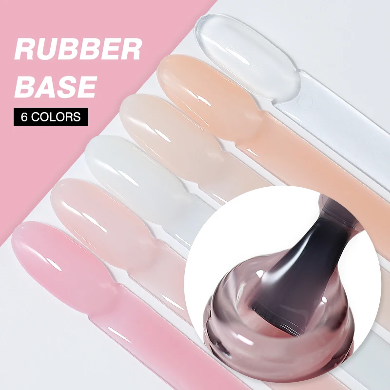 Arte Clavo Farbe Gummi Basis Mantel Nagel Gel Polnisch 15ml Semi Permanent Pastell Lack Gelee Rosa Weiß Französisch Nagel gellack