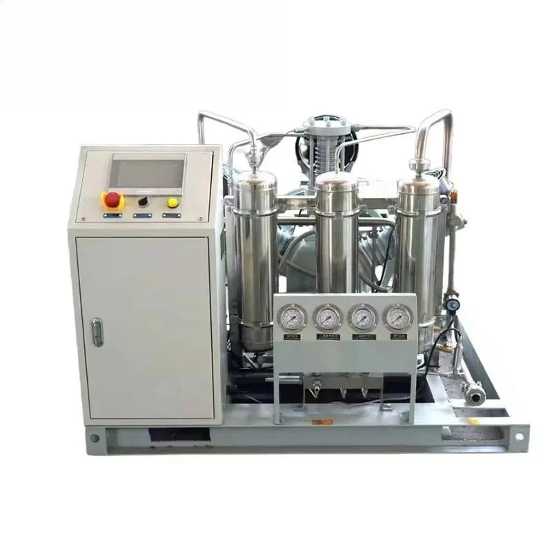 Hot Sale Oxygen Cylinder Filling Station Medical Oxygen Refilling Equipment Hospital Nitrogen Compressor System Industrial