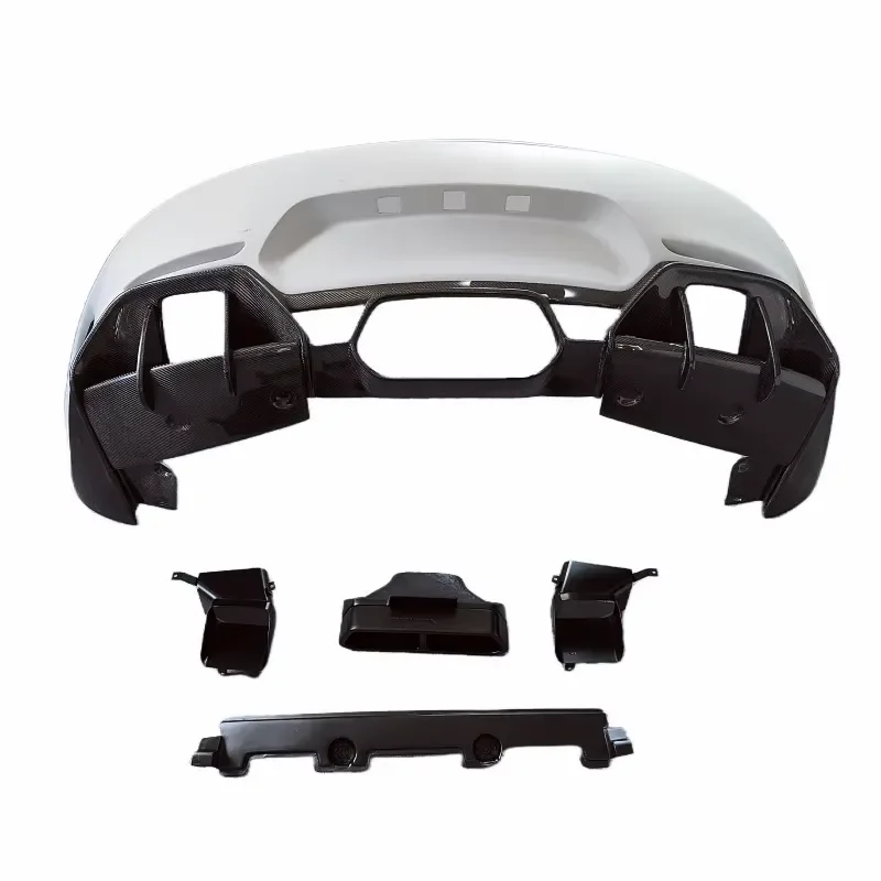 Factory Sold Carbon Fiber Resin Primer GTR Style Rear Bumper for GT GTC GTS Body Kit Front Bumper