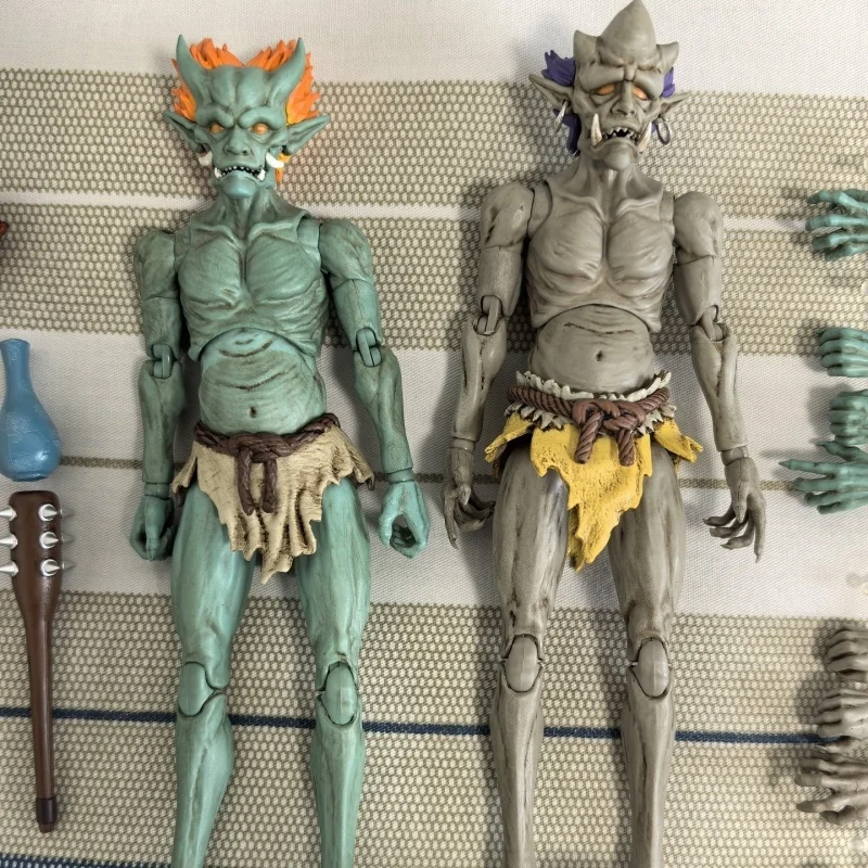 

Play Dynasty Toy In Stock Mountain Sea Mythology Series 1/12 Super Mobile Doll Double Ghosts Full Set 6in Action Figures Body