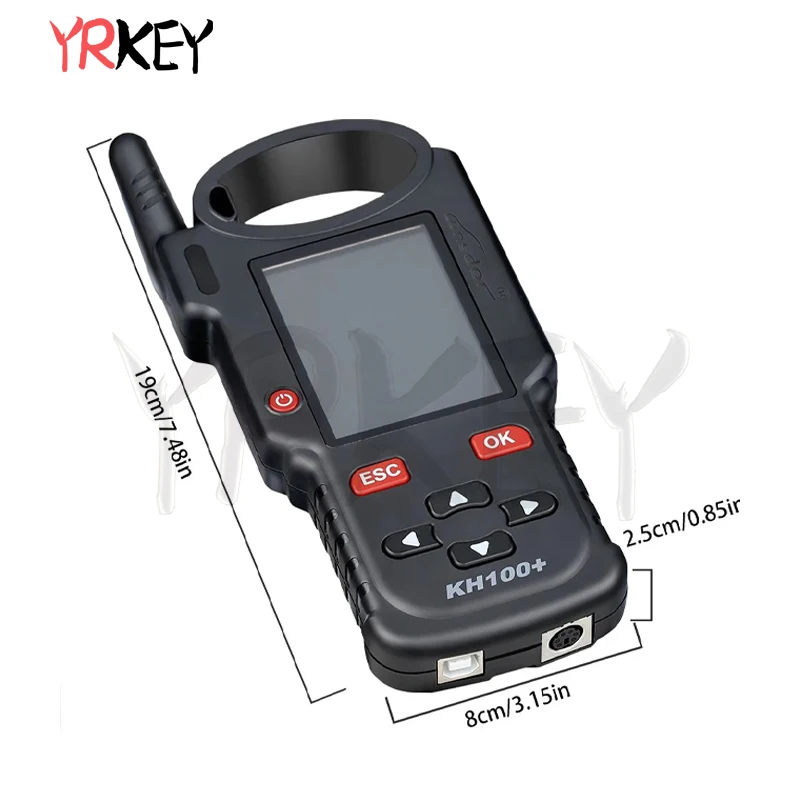 Lonsdor KH100+ Upgraded Hand‑Held Auto Key Chip Programmer Immobilizer Copy Remote Key Generator Car Diagnostic Programming Tool