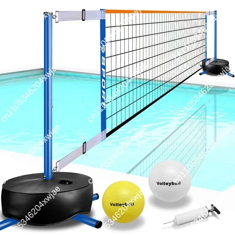 Professional Portable Volleyball Net System Lightweight Design for Indoor Outdoor Water Games