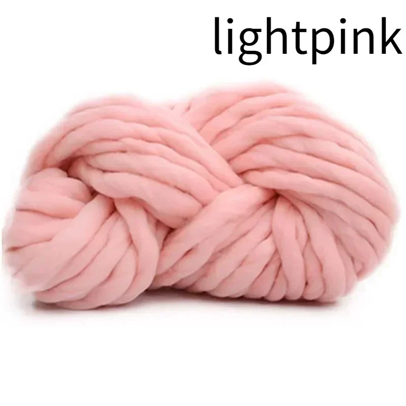 1 Roll of Thick Wool Blanket Thread Hand-woven Hat Thread Imitation Wool Thread Thick Thread