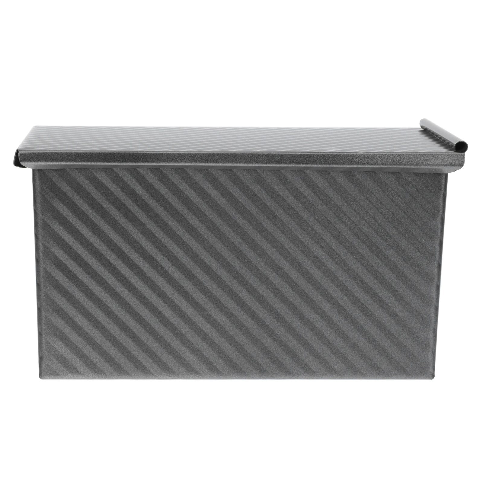 1 Juego de molde antiadherente para hornear pan, caja creativa para tostadas con tapa, molde para pan de acero al carbono, utensilios de cocina para hornear, molde para hornear tostadas
