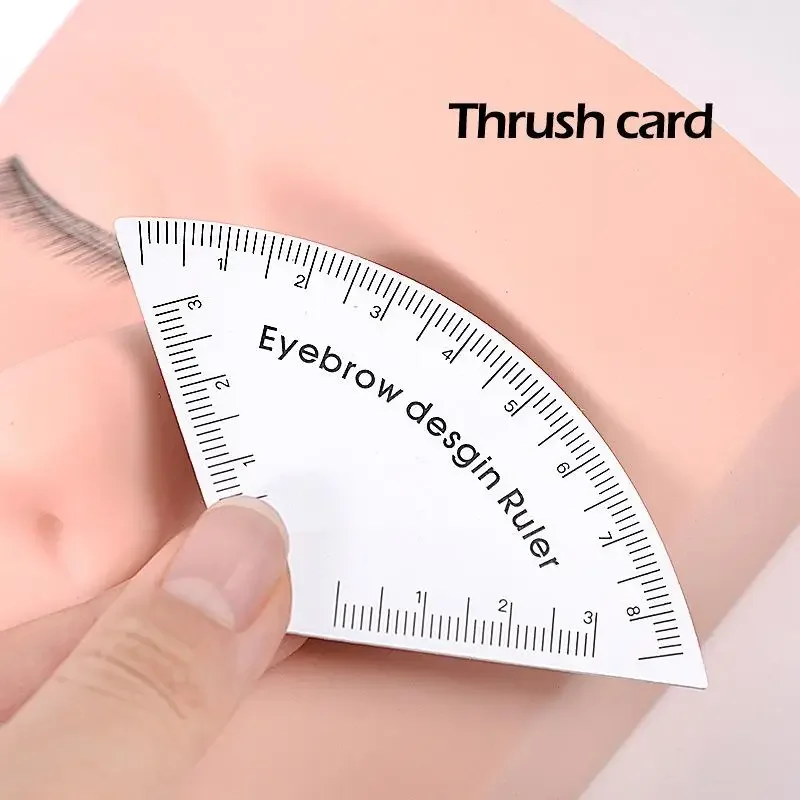 

1/2/3PCSTattoo Supplies Fast Drawing Eyebrow Design Ruler Microblading Mapping Tool Shaping Permanent Makeup Drawing Guide Ruler