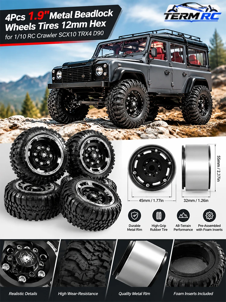 4pcs-19-metal-beadlock-wheels-tires-12mm-hex-for-1-10-rc-crawler-scx10-trx4-d90