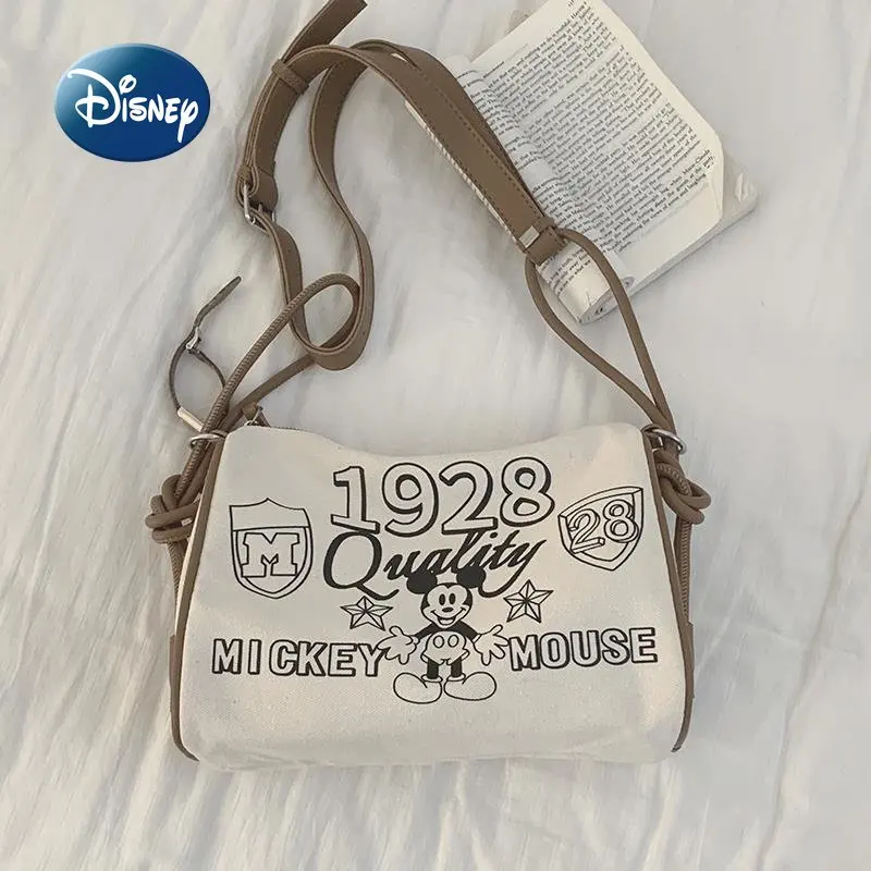 

Disney Mickey New Women's Travel Bag Luxury Brand Women's One Shoulder Crossbody Bag High Capacity High Quality Tote Bag