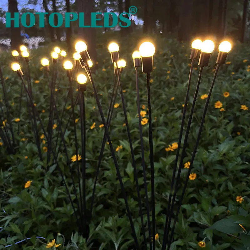 

Led6 Head 8 Head Firefly Wind-moving Firefly Floor Plug-in Lamp Outdoor Scenic Spot Decorative Lawn Lamp Landscape Lamp