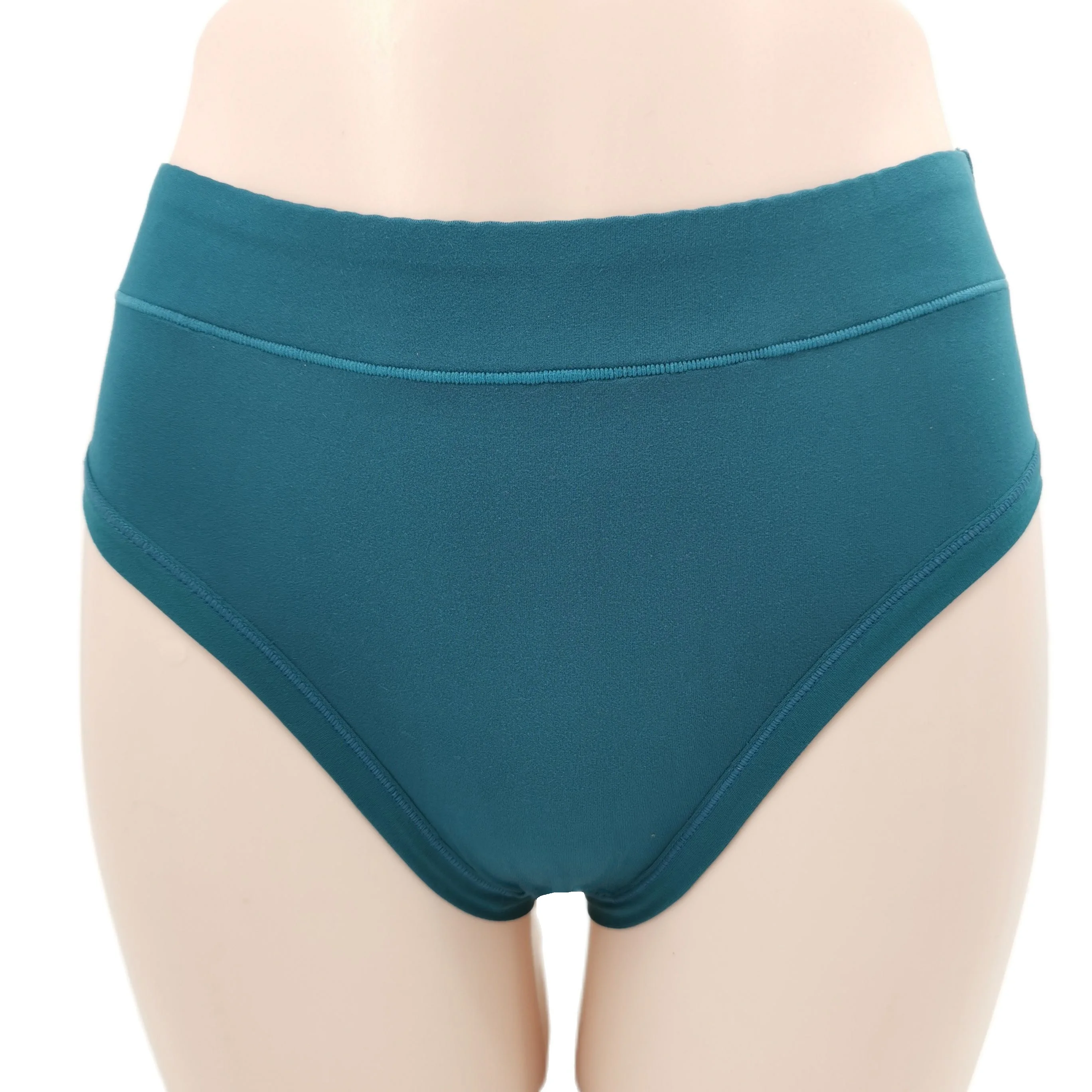 Bragas de bambú para mujer, ropa interior de corte alto, bragas de talla grande