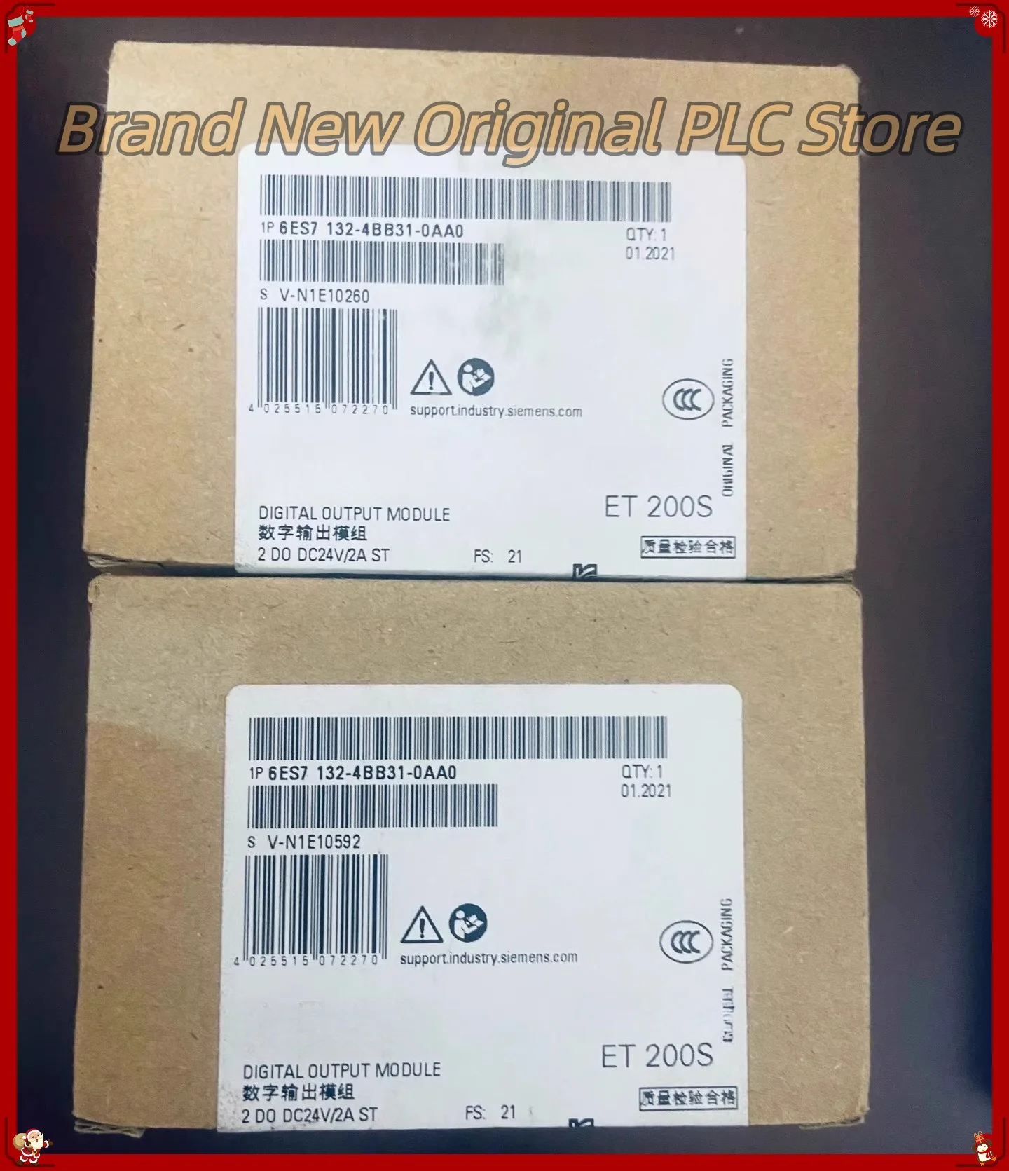 

New 6ES7131-4BF00-0AA0 6ES7132-4BB31-0AA0 original PLC module