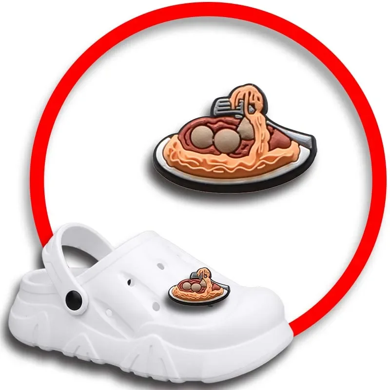 Burger Fries Shoe Charms for Crocs Sandals, Women Clogs Pins, Kind Decorações, Badges Masculinos, Kids Shoes Acessórios