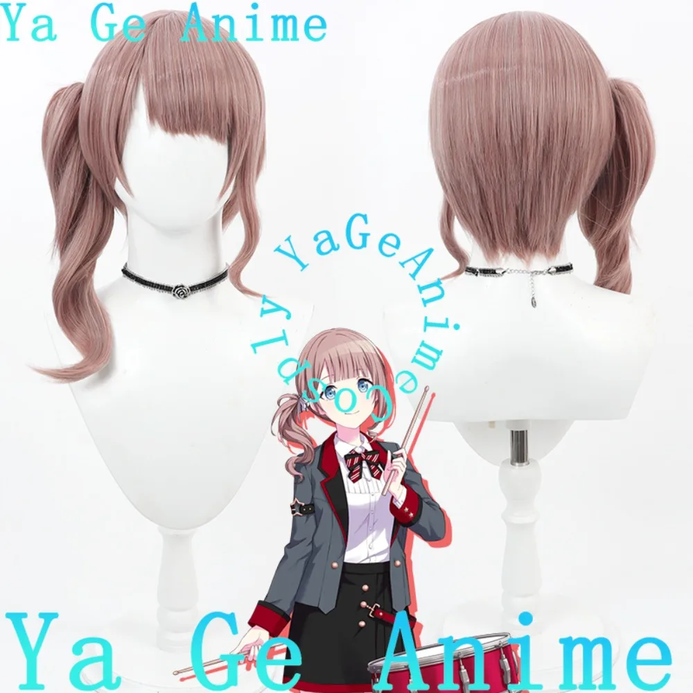 Projeto sekai leo/precisa mochizuki honami cosplay wigtail natal realidade mostrar peruca cosplay anime festa exposição em estoque