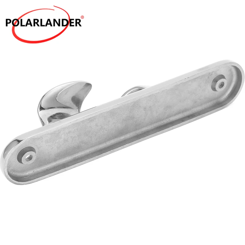 316 Stainless Steel Cast Straight Bow Chock 8 Inch Oxidation Resistance Marine Hardware For Ship Yacht Mooring Anchoring