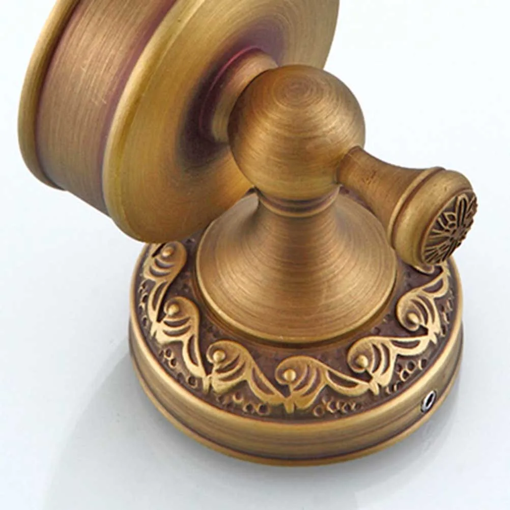 

Solid Brass Wall Mounted Soap Holder Vintage Style Ceramic Soap Dish Plate Tray for Bathroom Shower Home Decoration