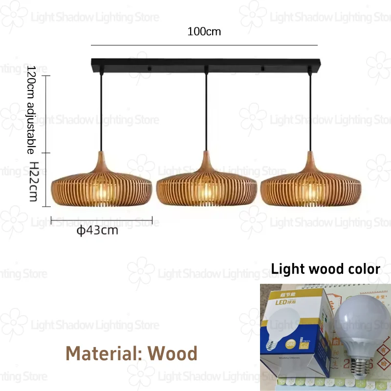 Clava Dine houten hanglamp vogelkooi licht eetkamer studeerkamer woonkamer eettafel hanglamp