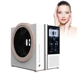 3D AI Skin Scanner Care Facial Analyzer Monitor Machine Magic Mirror Portable Testing English Detector Face Camera Test Analysis